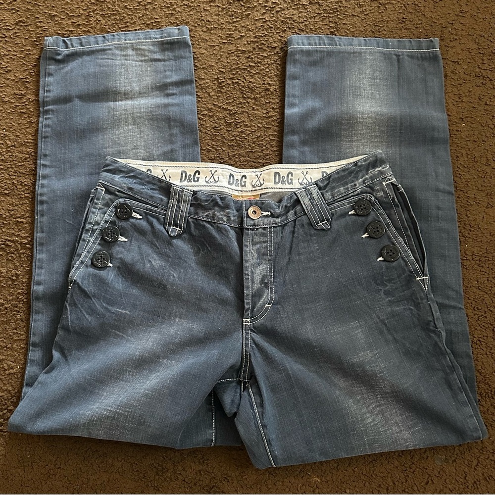 Dolce & Gabbana Blue Denim Jeans